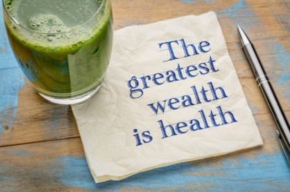 La plus grande richesse est la santé